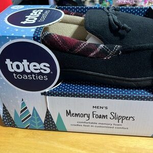 Totes toasties memory foam slippers